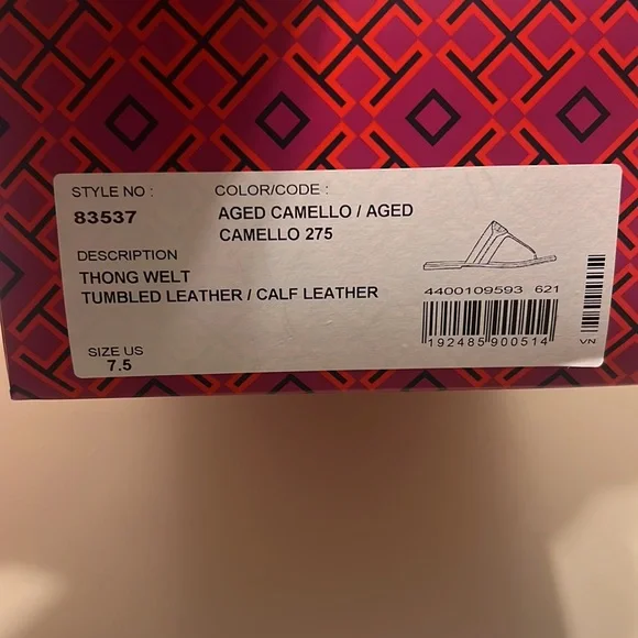 Tory Burch Brown Sandals - Picture 2 of 7